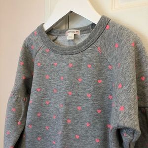 Jcrew Crewcuts Girls fleece lined jogger set 5T